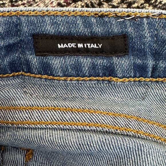 R13 Kate Skinny Angled Hem Jeans Size 27 - Picture 11 of 14